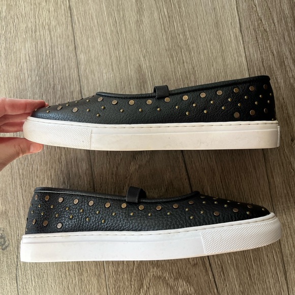 Seychelles NEW Moon Child Stud Mary Jane Flat in black leather size 7 women’s - Picture 7 of 12